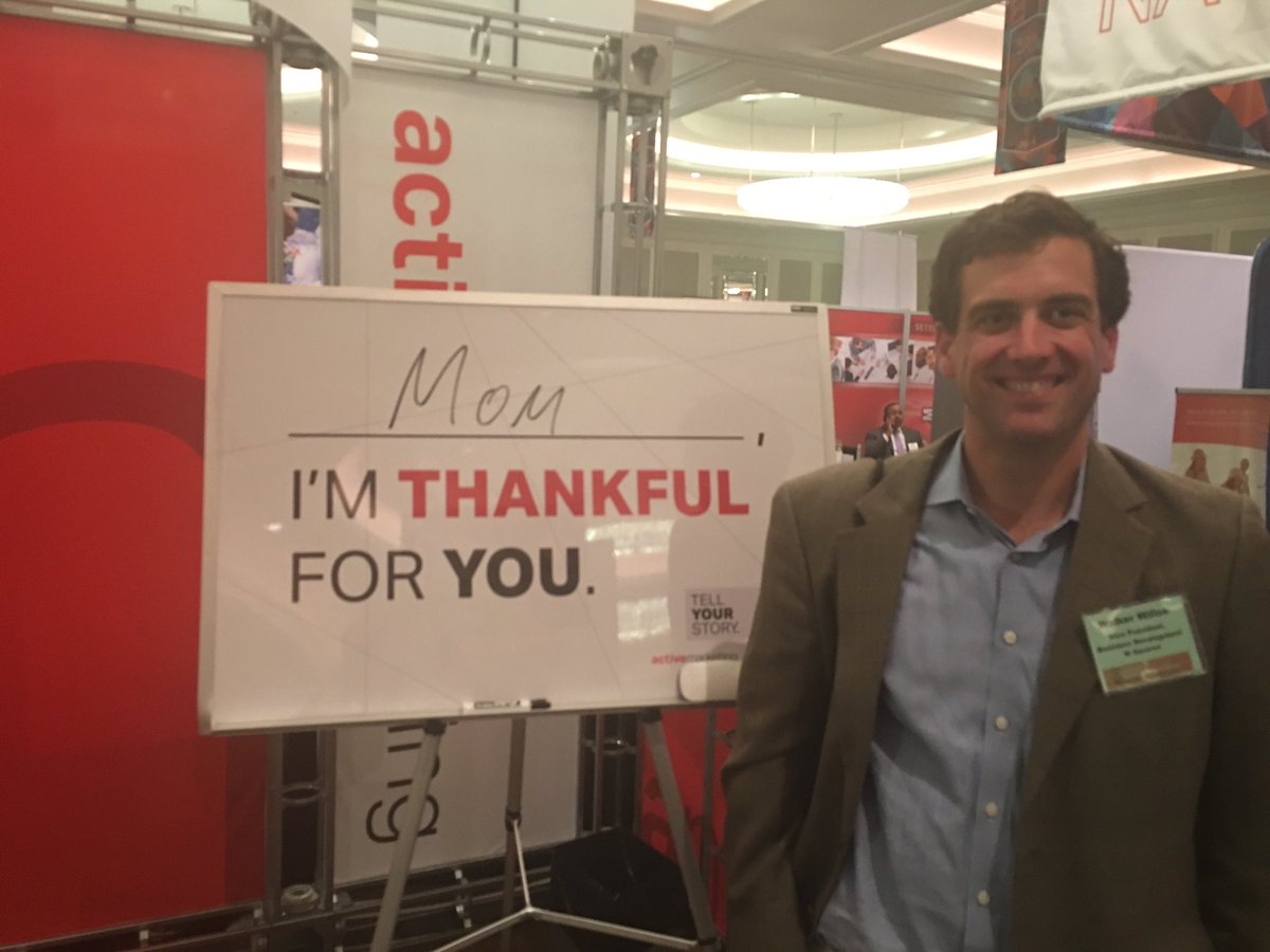 activemktg's tweet photo. Walker Wise is thankful for his Mom! We love the mother love! #IIBH2016 https://t.co/qoroYwfNMj
