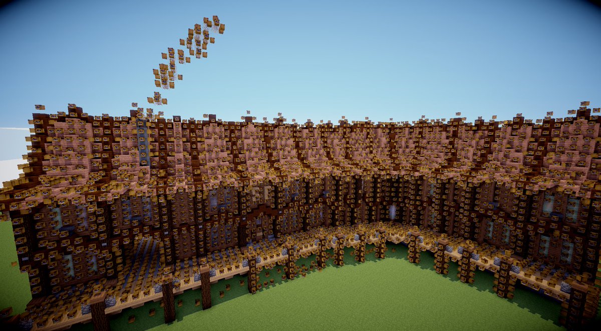 bigbublle1963's tweet image. Maison de @Skyyhun_ sur le serveur d' @EndorahBuild J'aime beaucoup ce style perso XDD  C'est très conceptuel :D :3