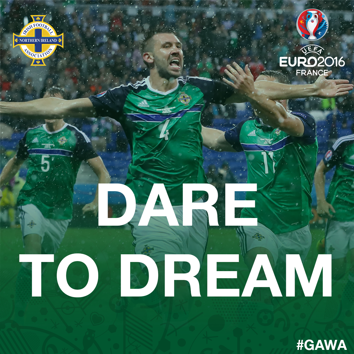 NorthernIreland's tweet photo. The dream continues!!! We are in the round of 16!!! 👏🏼 🎉 #DareToDream #GAWA https://t.co/XpvRWDS3R1