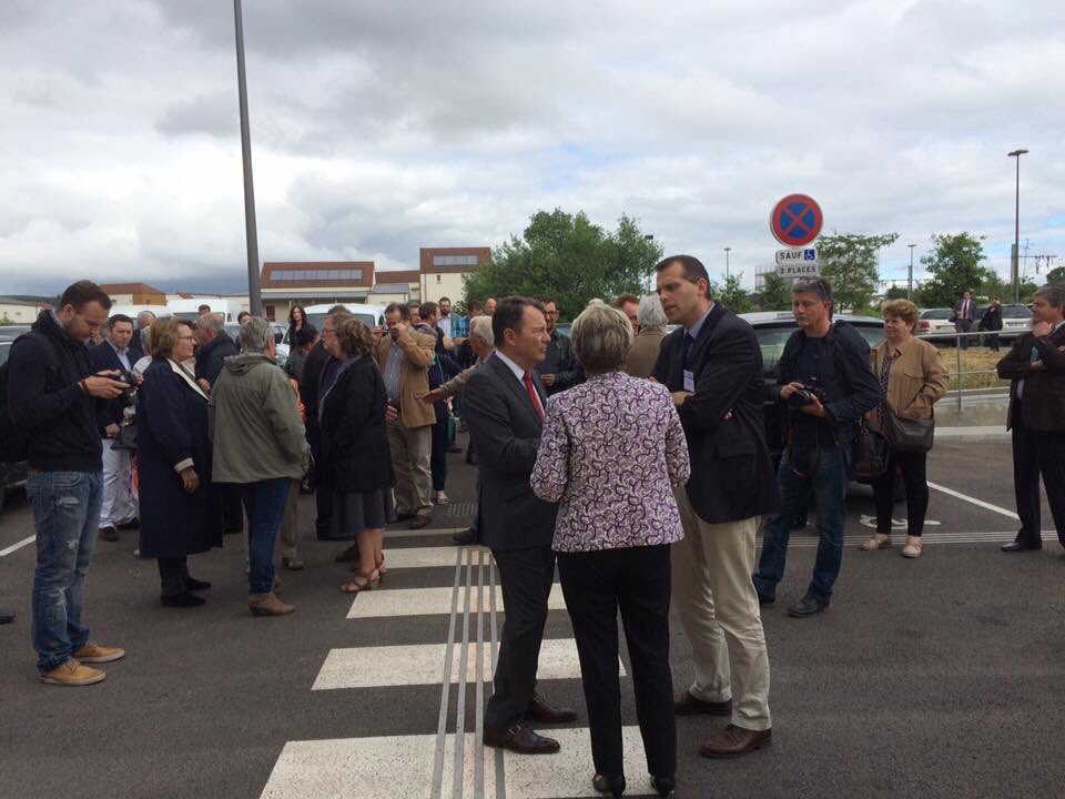 [#entreprendre] Inauguration et découverte de l'hôtel-pépinière d' #entreprises de #Joigny à 75 mn #Paris <a href="/CCIYonne/">CCI Yonne</a>