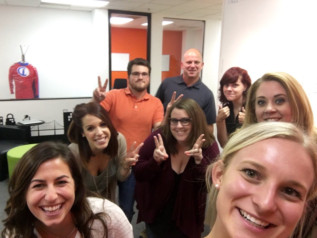 ontarget's tweet photo. #TargetMore smiles. We are happy to be celebrating #NationalSelfieDay here at On Target! https://t.co/zj53J2ErsT