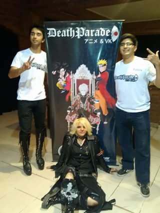 DeathParadeAVK's tweet photo. Que dรญa mรกs memorable! *-*
#WeAreDeathParade
#1eraEdicion
#Madrina #Fundadores
@paiitocarrizo @joseKami_14 https://t.co/gV5JbekUdn