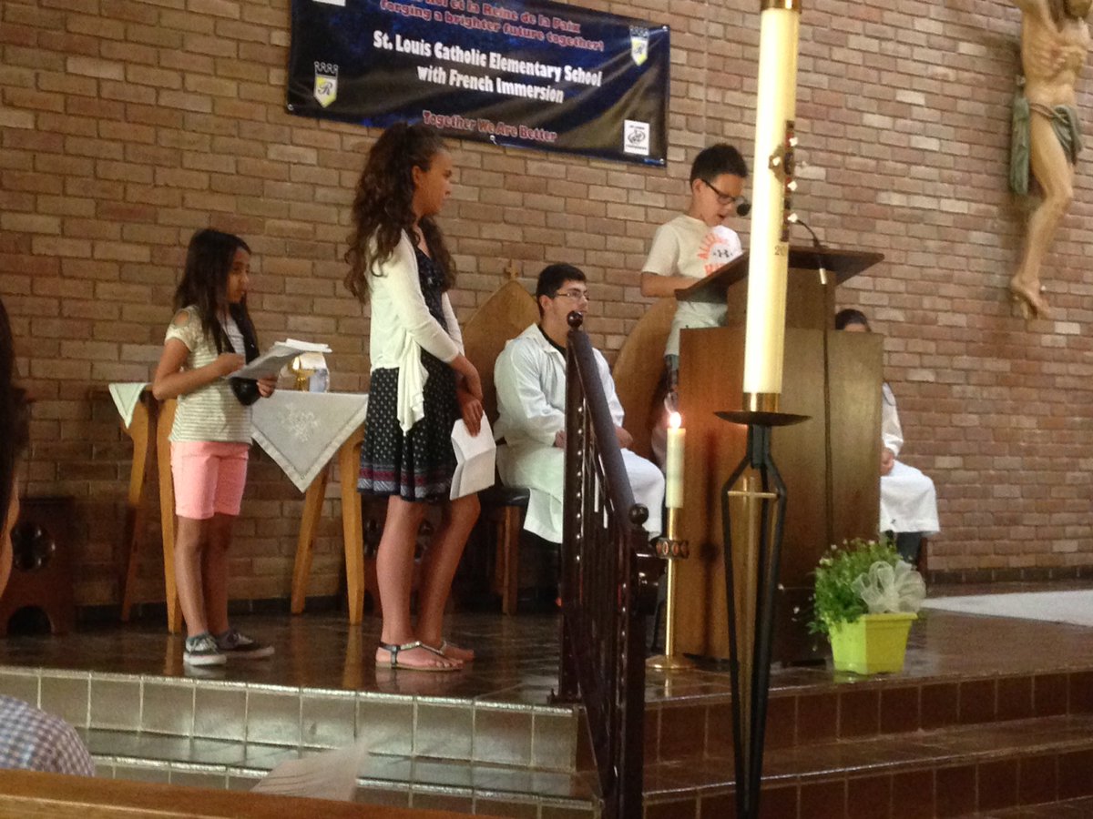 Queen of Peace and St. Louis students celebrate unity @ St. Joseph's Church and Seacliffe Park.