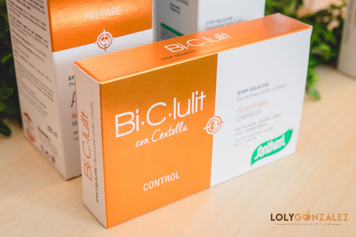 herbolariololyg's tweet photo. Sentirse bien por dentro y por fuera. Disfruta tu #verano con #bicelulit de @_Santiveri_ #silueta #stopcelulitis https://t.co/k6Tgo18vwU