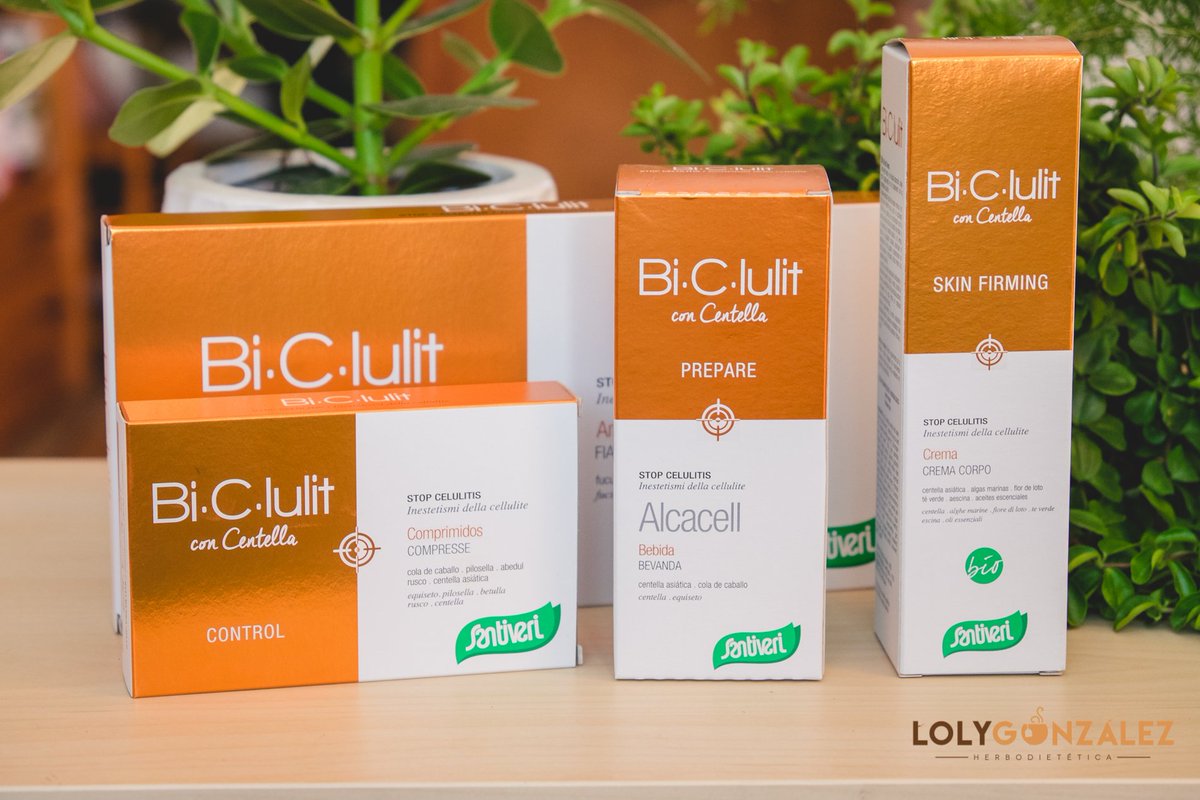 herbolariololyg's tweet photo. Sentirse bien por dentro y por fuera. Disfruta tu #verano con #bicelulit de @_Santiveri_ #silueta #stopcelulitis https://t.co/k6Tgo18vwU
