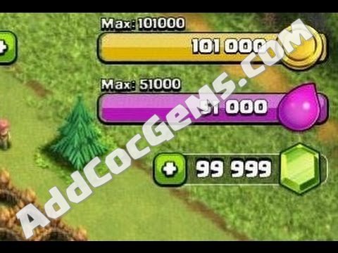For FREE GEMS just go to:
  AddCocGems.com