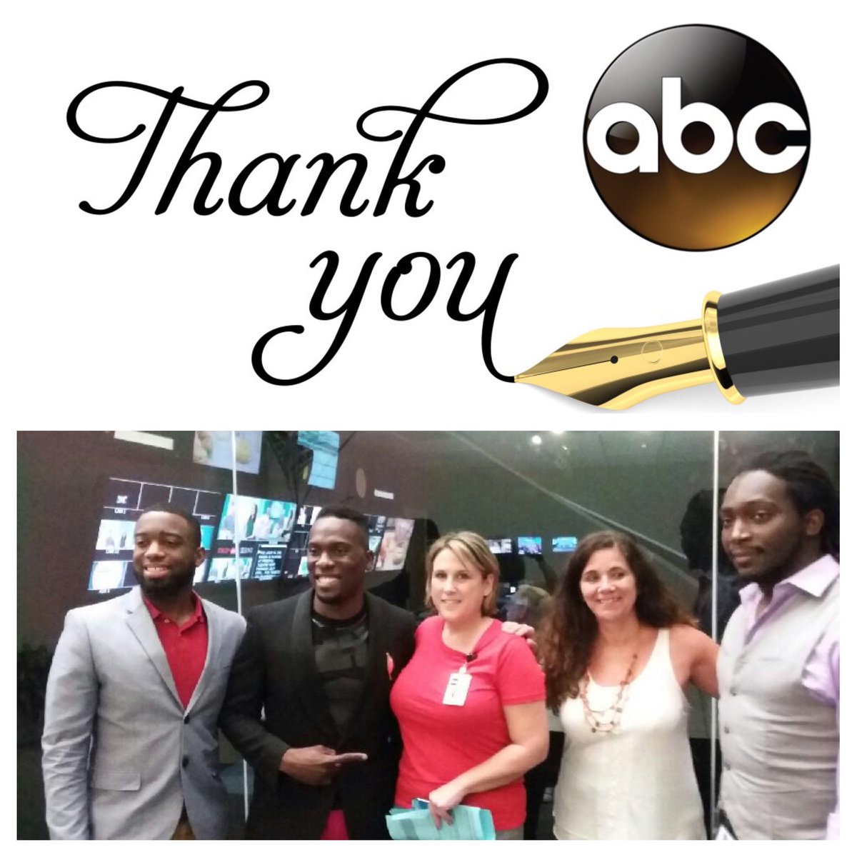 meetAlexEmiller's tweet photo. Thank You Lisa Rau and Amy! Tune in tomorrow at 10am on The Morning Blend on ABC #thinkFearless #meetAlexEmiller https://t.co/0ozfMCDZR5