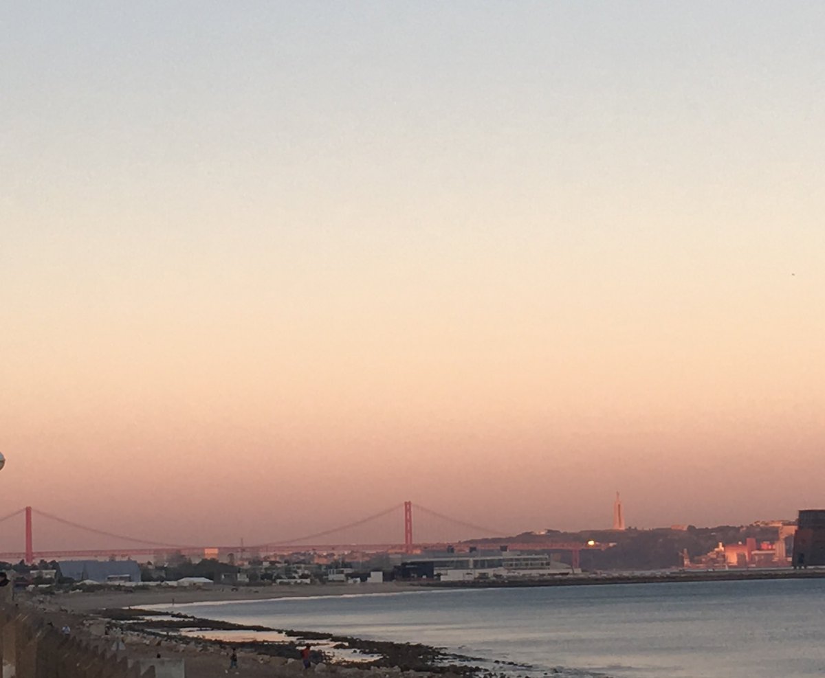 After practice view... How pretty is my country? #Portugal #Lisbon