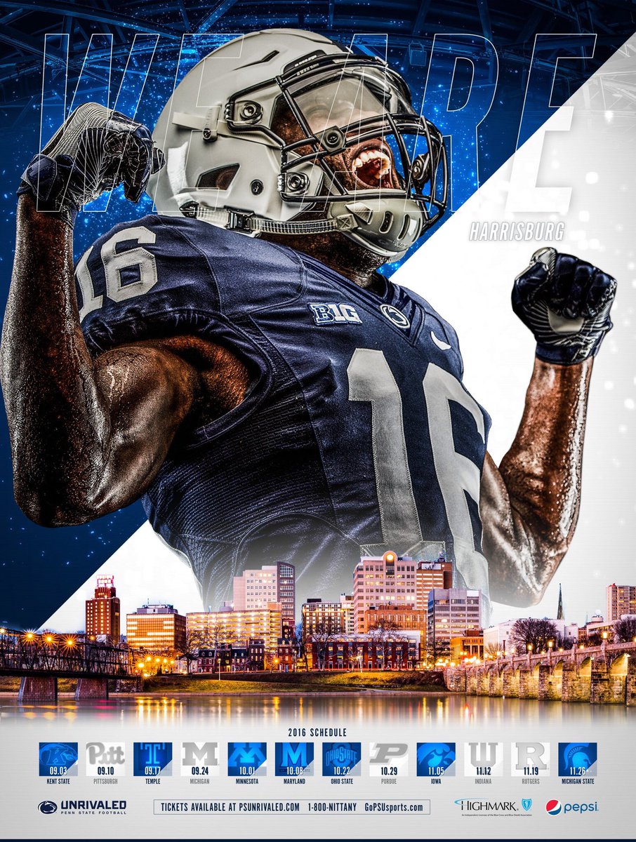 PosterSwag's tweet photo. The folks at @GoPSUsports @PennStateFball have outdone themselves with these! Breathtaking! RETWEET if you agree! https://t.co/sOR9jD0lx7