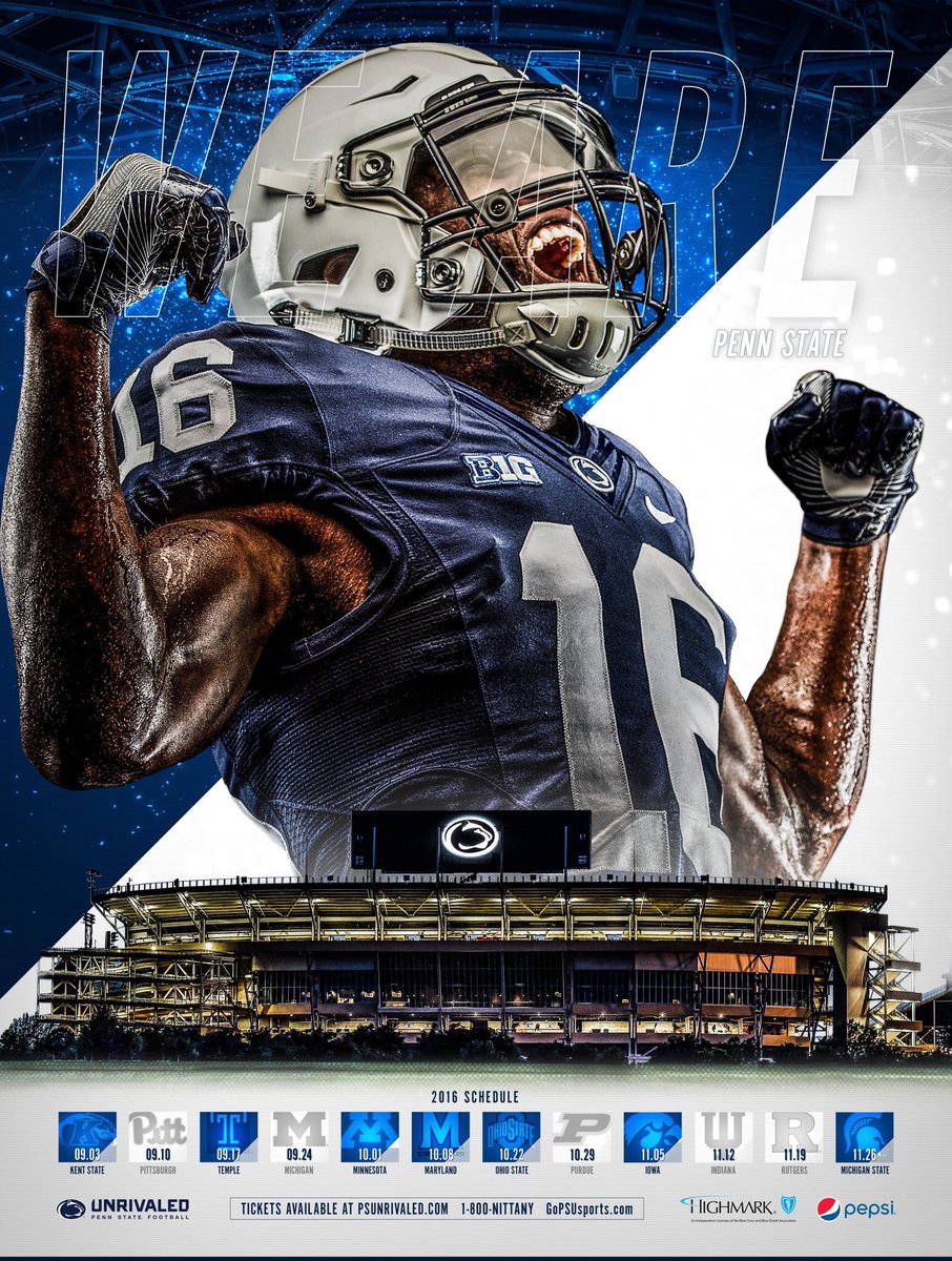 PosterSwag's tweet photo. The folks at @GoPSUsports @PennStateFball have outdone themselves with these! Breathtaking! RETWEET if you agree! https://t.co/sOR9jD0lx7