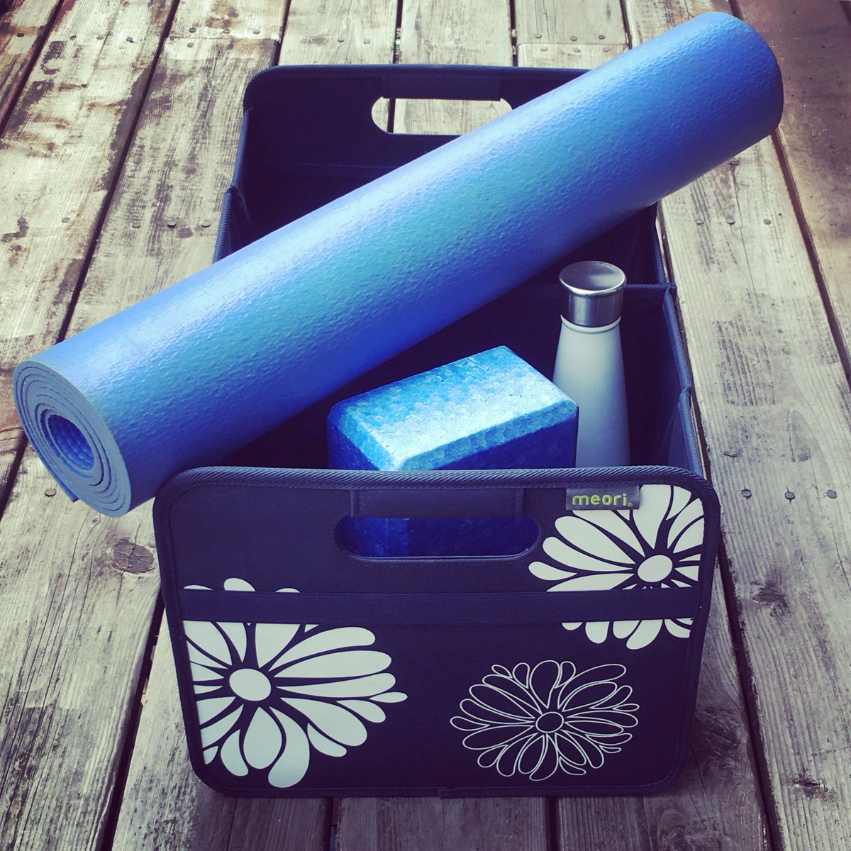 Namaste #InternationalYogaDay  meori.com for the foldable box to organize the good life on the go.