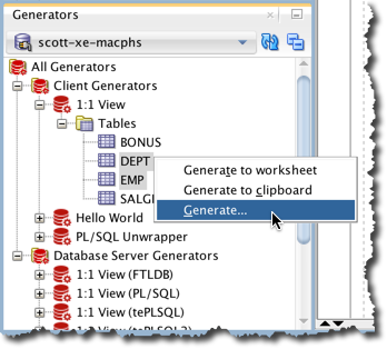 phsalvisberg's tweet photo. Released #oddgen for #SQLDev v0.2.1 last Sunday. Finished updating https://t.co/lsh25FikgV just now. https://t.co/glZ7kvY2mR