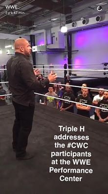 realudovic's tweet image. #WWEPerformanceCenter #ClementPetiotCWC #WWE #CruiserWeightClassic #Best #ViveLaFrance Bonne Chance @TristanArcher !