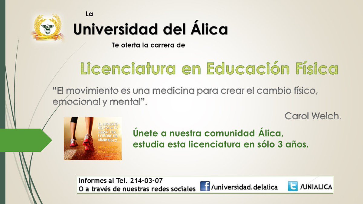 UNIALICA's tweet photo. ¡¡Únete a nuestra comunidad!! #Nayarit #EducacióndeCalidad #UniAlica #LaEducaciónEsLaMejorInversión https://t.co/1NJmoaUTjz