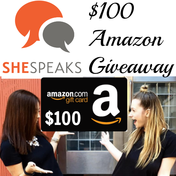 Freebies4Mom's tweet photo. Get spoiled with a $100 Amazon gift card thanks to @shespeaksup 

Enter My #Giveaway https://t.co/X1SkkEqCVM ad https://t.co/MA6Huml3SL