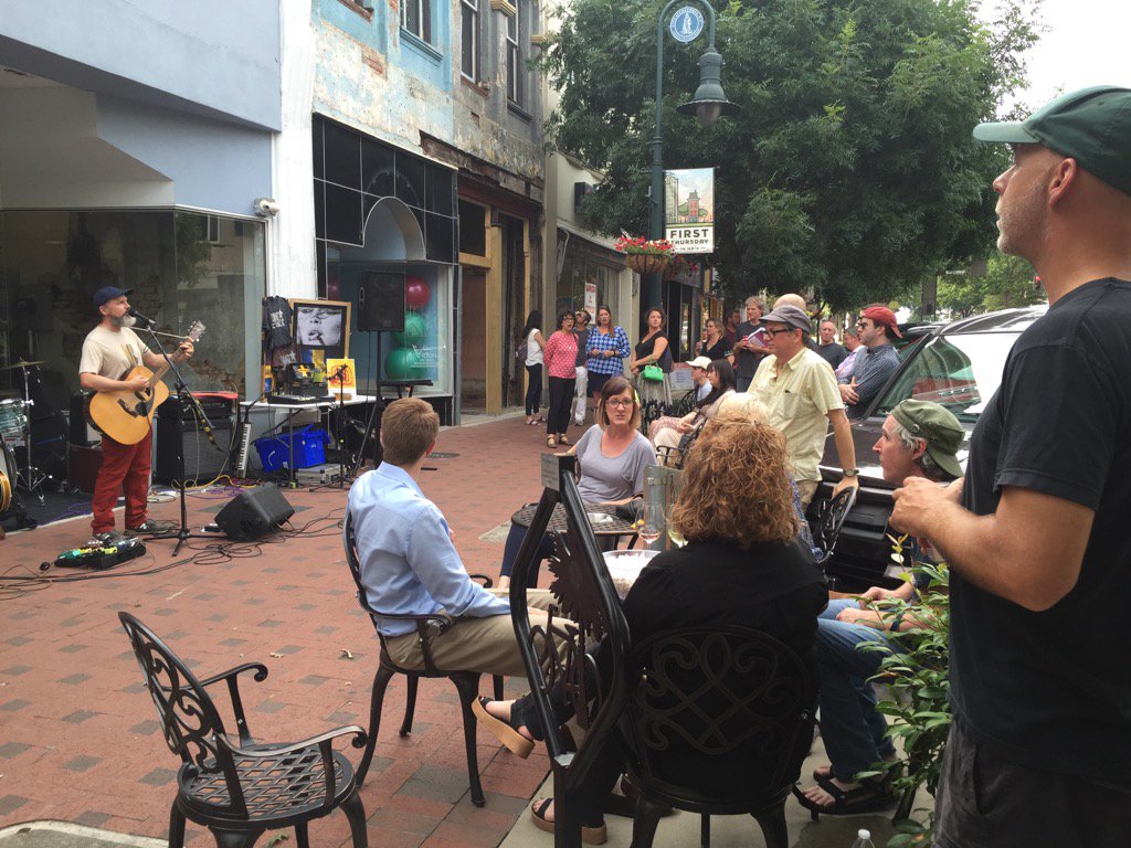 Mad_Monkey_Inc's tweet photo. #MakeMusicDay Columbia 2016 happening right now in front of @Mad_Monkey_Inc. &amp; @TheLulaDrake. Come on over. https://t.co/k30zZ4wtiO