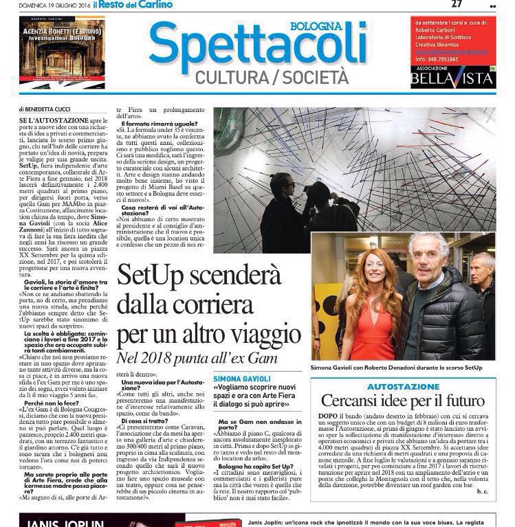 AspassoconBlue's tweet image. SetUp scenderà dalla corriera per un altro viaggio @qn_carlino @Carlino_Bologna @setupartfair #setup2017 #setup2018