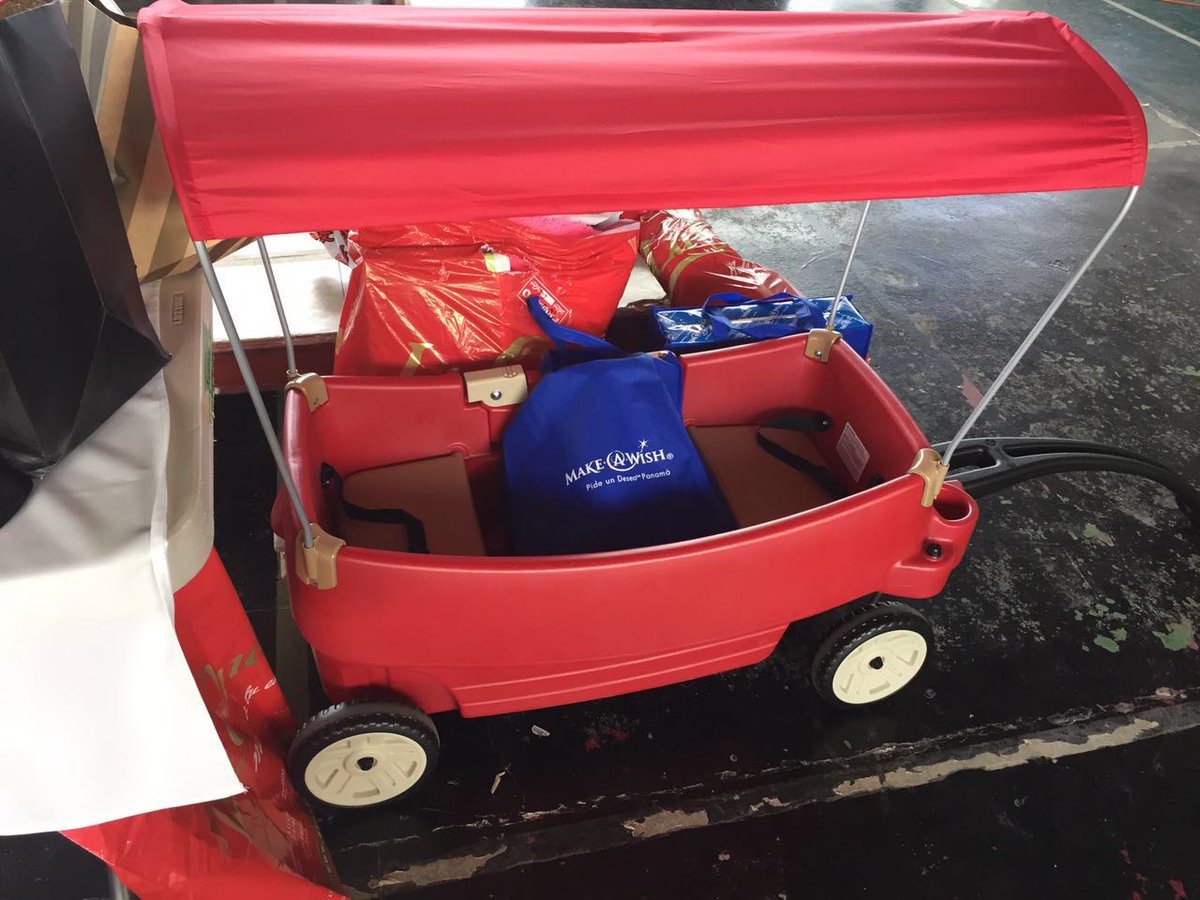 MakeAWishPanama's tweet photo. Con mucho entusiasmo, el club de Kids 4 Wish Kids del Magen David Academy, hizo realidad el deseo de Nathalia #wagon https://t.co/COFKcshYP0