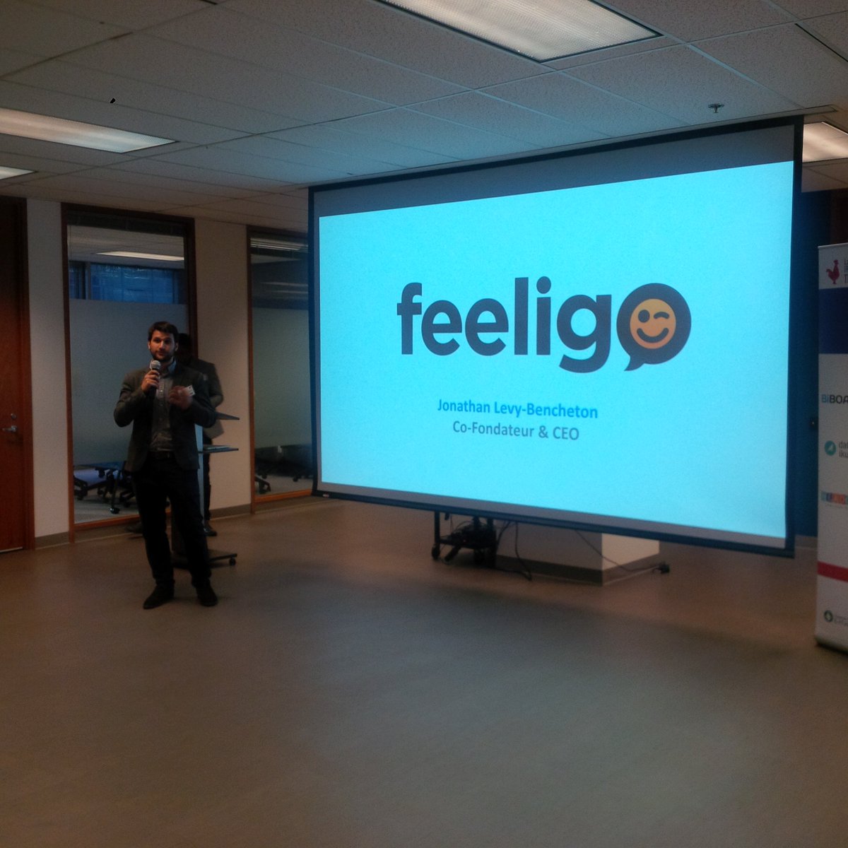 Erika_FR_CA's tweet photo. Début des pitchs ! On est prêts à voter! @FTT_Canada #TechTourMTL #FrenchTech #BleuBlancTech https://t.co/EC8rVGehfD