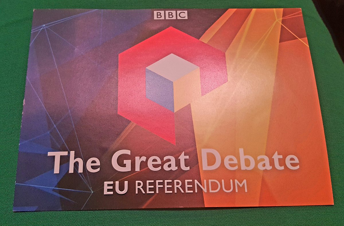 MirandaGrell's tweet photo. Good to participate in #EUref #BBCdebate. UK workers of all backgrounds will only be protected if we vote #Remain. https://t.co/RLrGWFIqSP