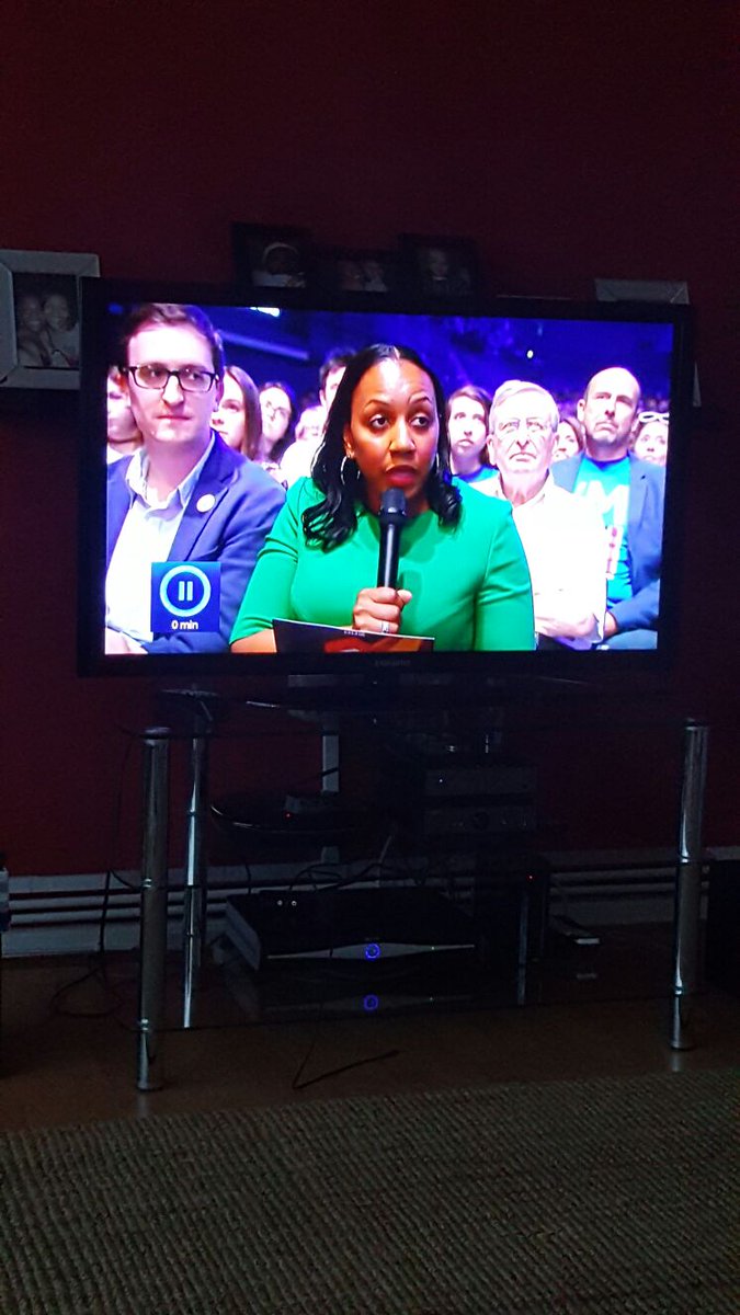 MirandaGrell's tweet photo. Good to participate in #EUref #BBCdebate. UK workers of all backgrounds will only be protected if we vote #Remain. https://t.co/RLrGWFIqSP