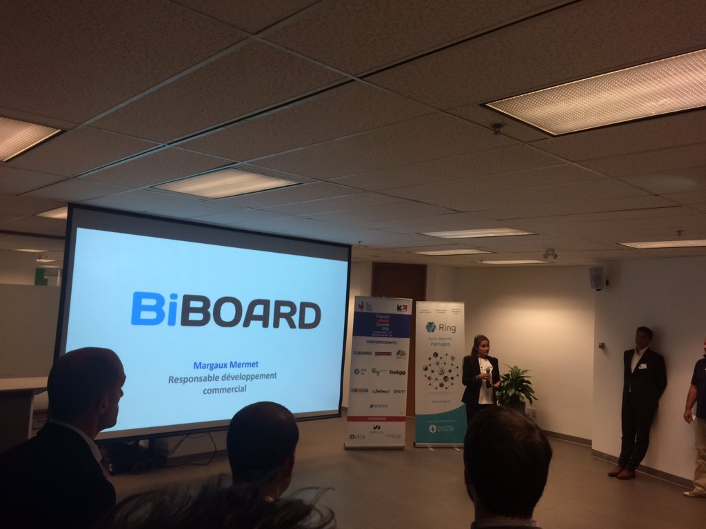 aurelieparis1's tweet photo. Entre @CBiencom, @Feeligo et @BiBOARDFR mon cœur balance... @FTT_Canada #FrenchTech #TechTourMTL Bravo à tous ! https://t.co/jdGKCbKNWD