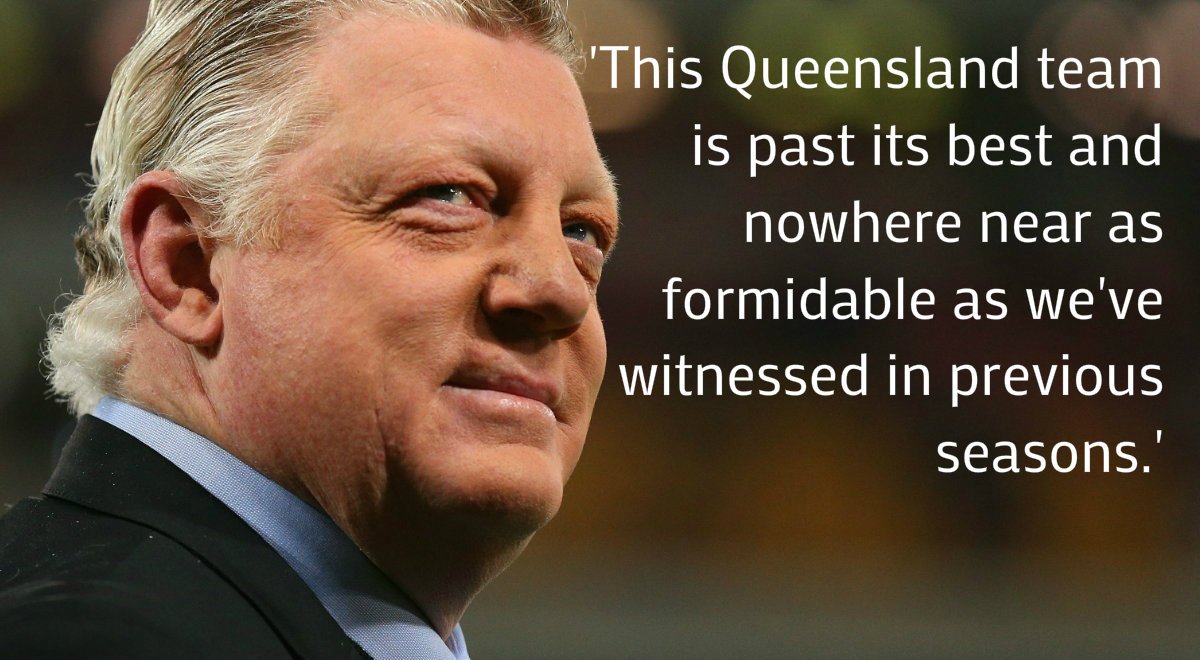 LeagueHQ1's tweet photo. Queensland Maroons are past their best and NSW Blues can win @Gus10Gould  https://t.co/LikiBCgzkG https://t.co/2m1NQhDQJx