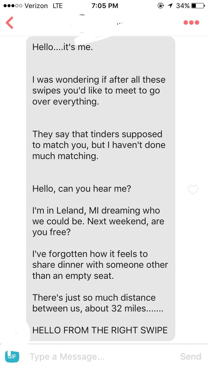 Madison_oo's tweet image. Best tinder message I've received 😂