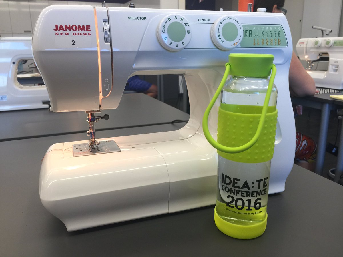 techknowledgest's tweet photo. I learned to sew! #ideate2016 #makered #edtech #summerofpd #we36 https://t.co/7810v2sARu