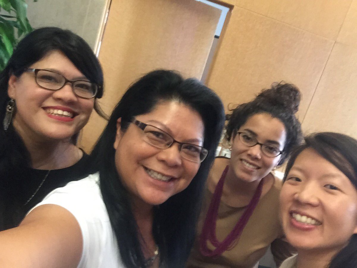 WiteSpider's tweet photo. Took time at end of #azcdiversity panel to take this for #NationalSelfieDay! @DiannaNanez @amybwang &amp; new friend! https://t.co/mcKZCphYqc