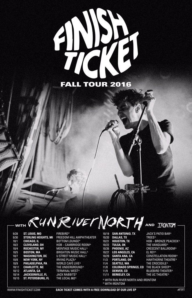 FinishTicket's tweet photo. RT this for a chance to win a pair of tix to any city on The Fall Tour. We will pick 10 winners Thursday! #FTFT https://t.co/FWcEwSzYp8