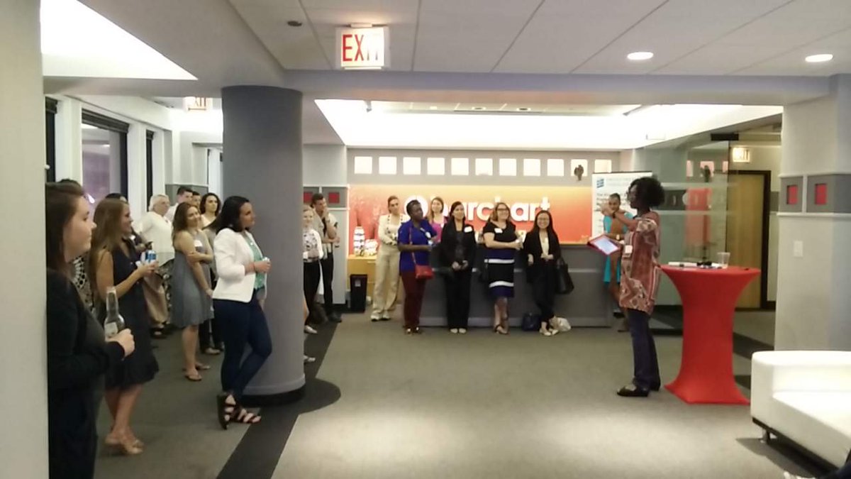 YIDeveloper's tweet photo. Open networking has ended and we have moved onto our VIP #WomenInTech panel. #TechMonthChi https://t.co/GFbofRZIGA
