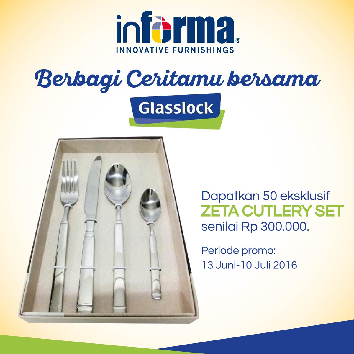 InformaID's tweet photo. Ayo bagi ceritamu bersama Glasslock dalam bentuk komen, foto/video menggunakan hashtag #Informaid #GlasslockInforma https://t.co/qyjoi6Z7Mq