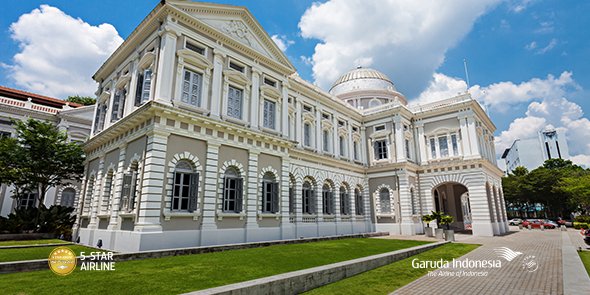 IndonesiaGaruda's tweet image. From Singaporean history, to the modern art, there are many things you can learn at National Museum of Singapore.
