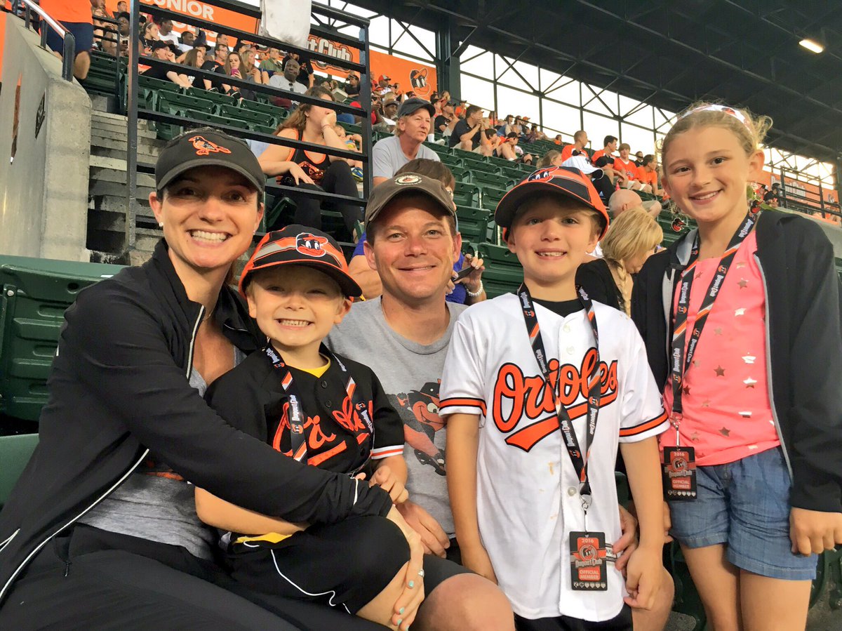 Orioles's tweet photo. Junior Orioles Dugout Club! #Birdland #Orioles https://t.co/RI6TEFT86n