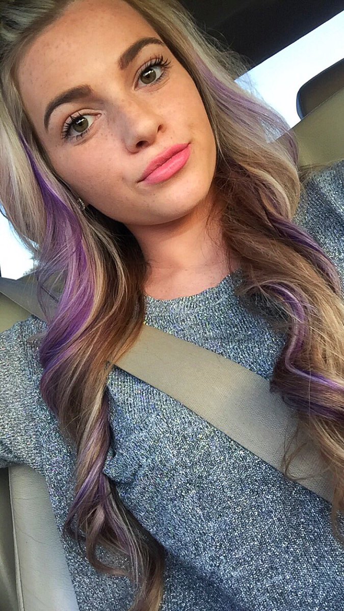 meganalishaa's tweet photo. Probably way too excited about my purple hair https://t.co/bmwIIZnSAY