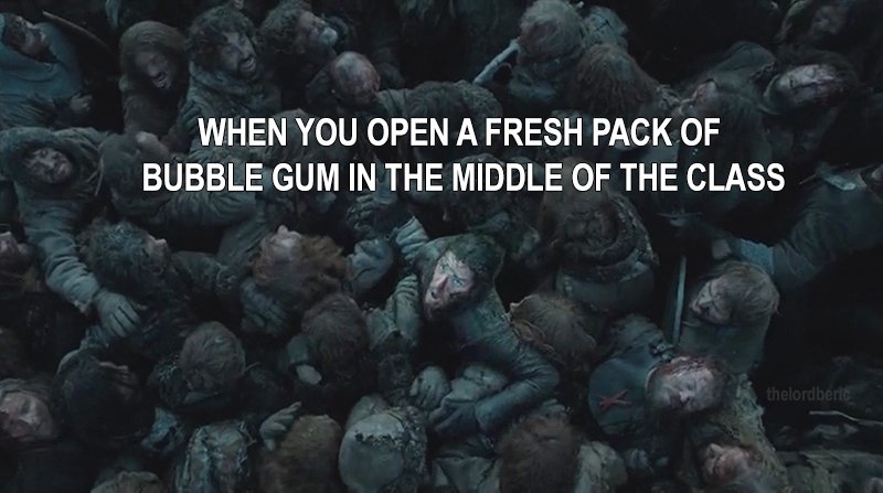 or a bag of chips #gameofthrones
