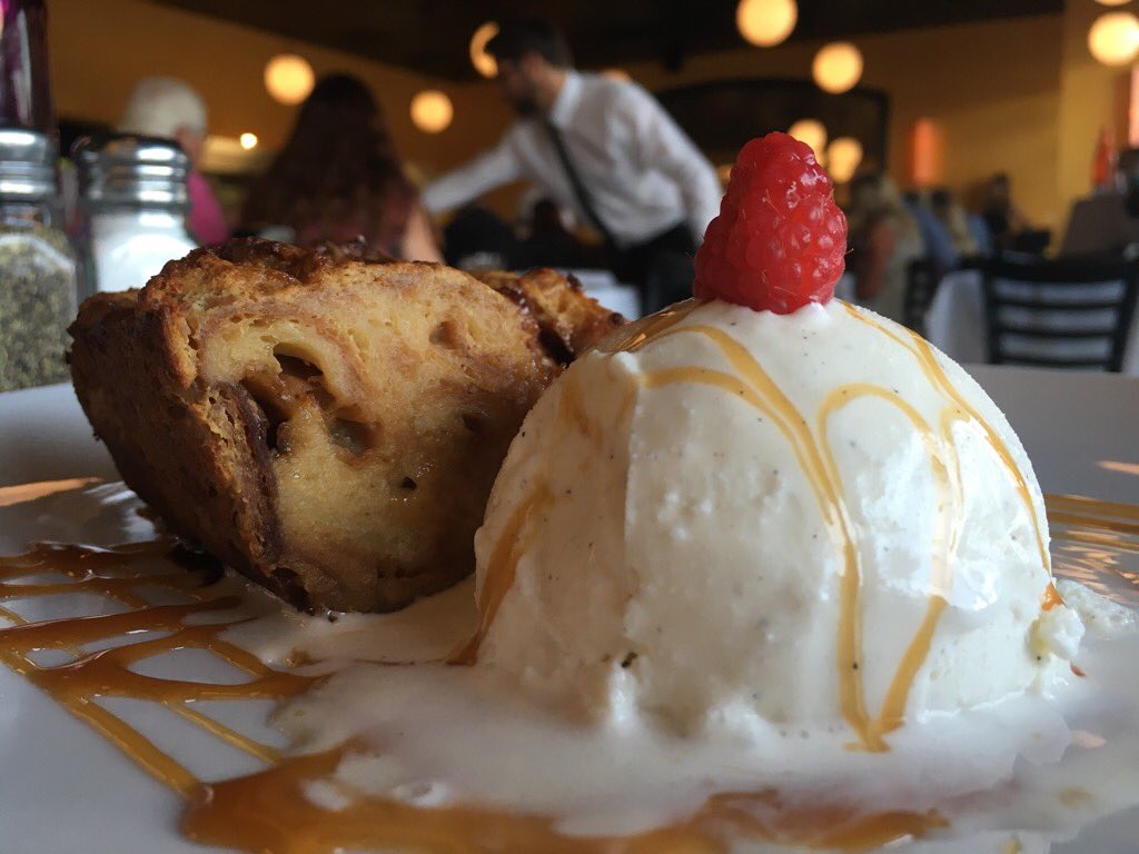 Best dessert in the #ICT can be found in #collegehill at George's Bistro