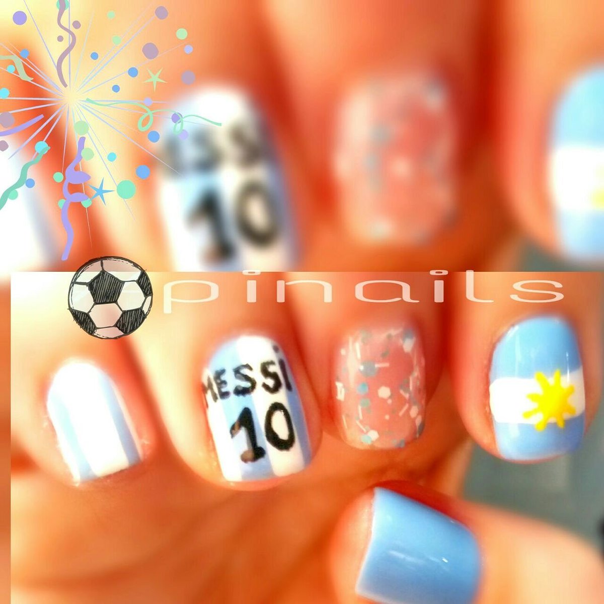Pinails's tweet photo. #SomosArgentina #VamosArgentina #nails #Argentina #ArgentinaVsEstadosUnidos #pinails https://t.co/mFMhaok6os