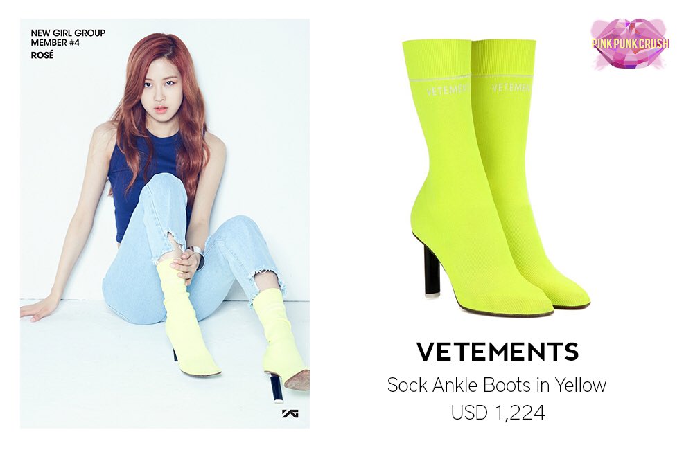 vetements sock ankle boots
