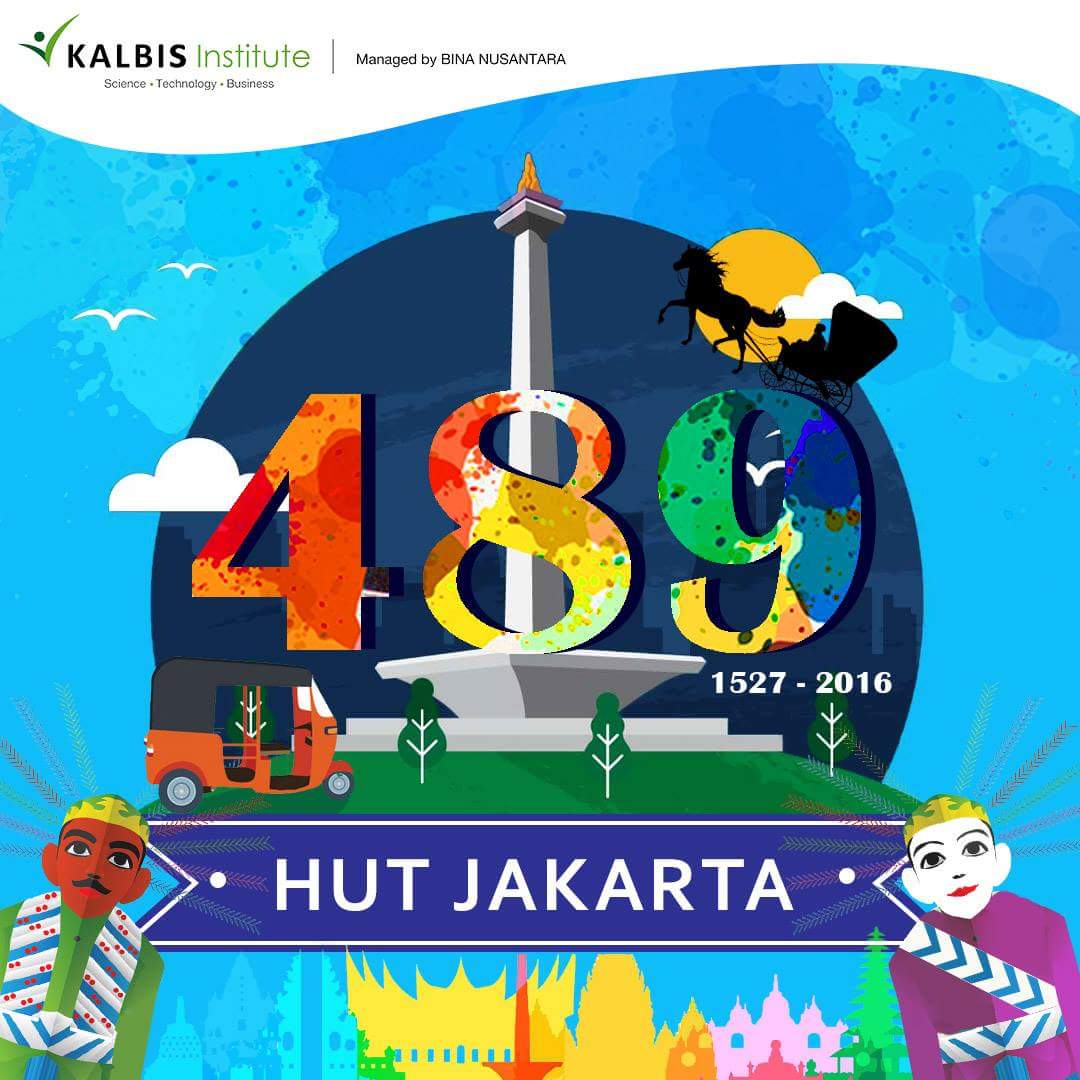 kalbisuniv's tweet photo. Selamat ulang tahun,Jakarta! Ayo.. Share harapanmu u/ ibu kota Indonesia tercinta ini! #JakartaKita #KalbisForFuture https://t.co/7n7qmtUSUg