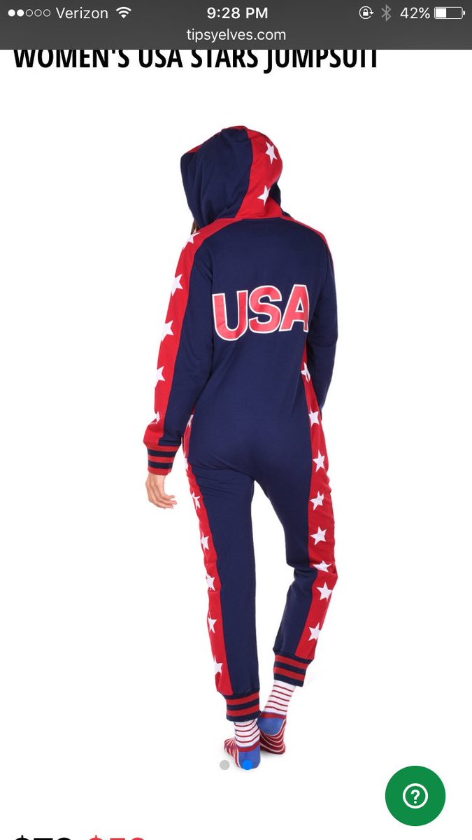 CaylaAnders's tweet photo. Should I buy $60 worth makeup or $60 on this onesie....? #LifeWithCayla #Americaning #ButINeedIt .... https://t.co/z5tKw3c33S