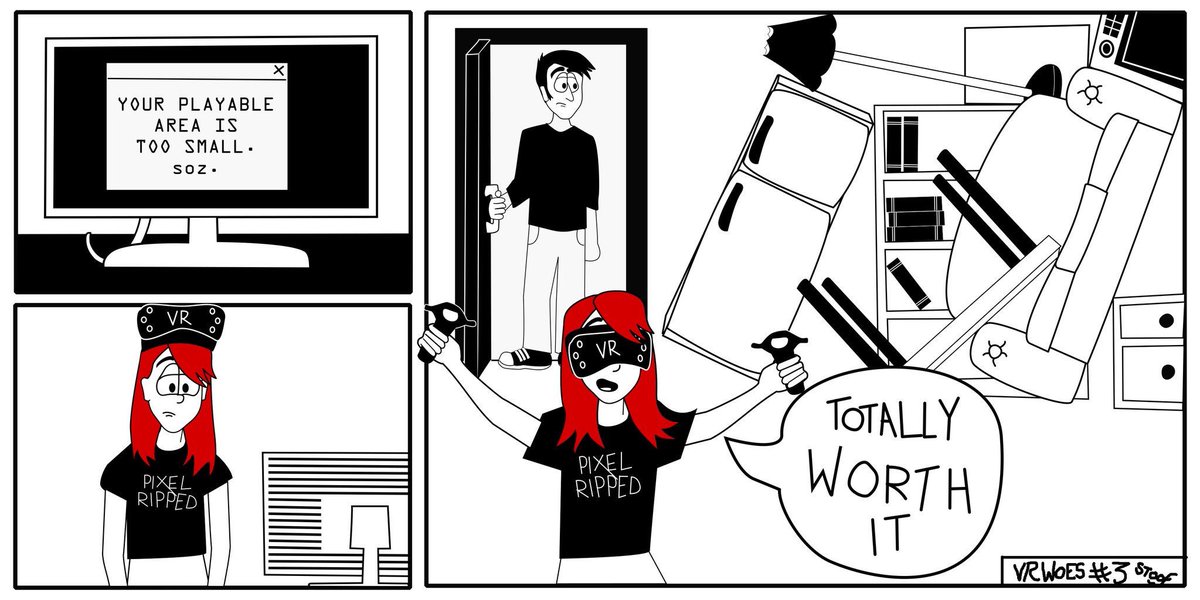 elizabethdscott's tweet image. This is almost &quot;too real&quot; for me. #VR #VRProblems