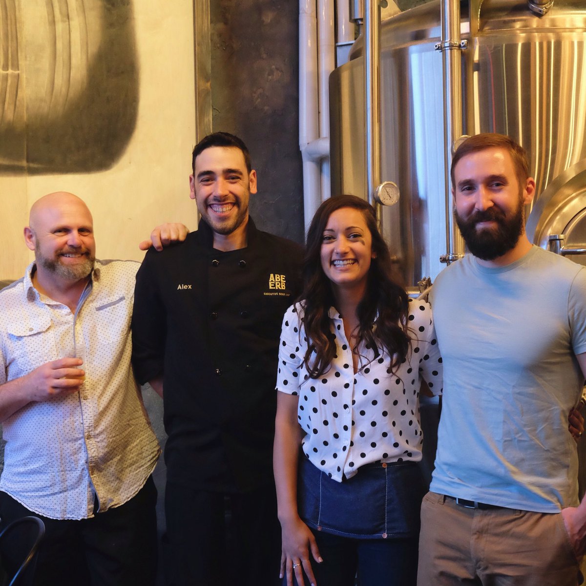 abe_erb's tweet photo. That's a wrap! Special thanks to our smiling team & everyone who came out to #whatthehop tonight!
#brewmasterstable https://t.co/27KJFxbyLG