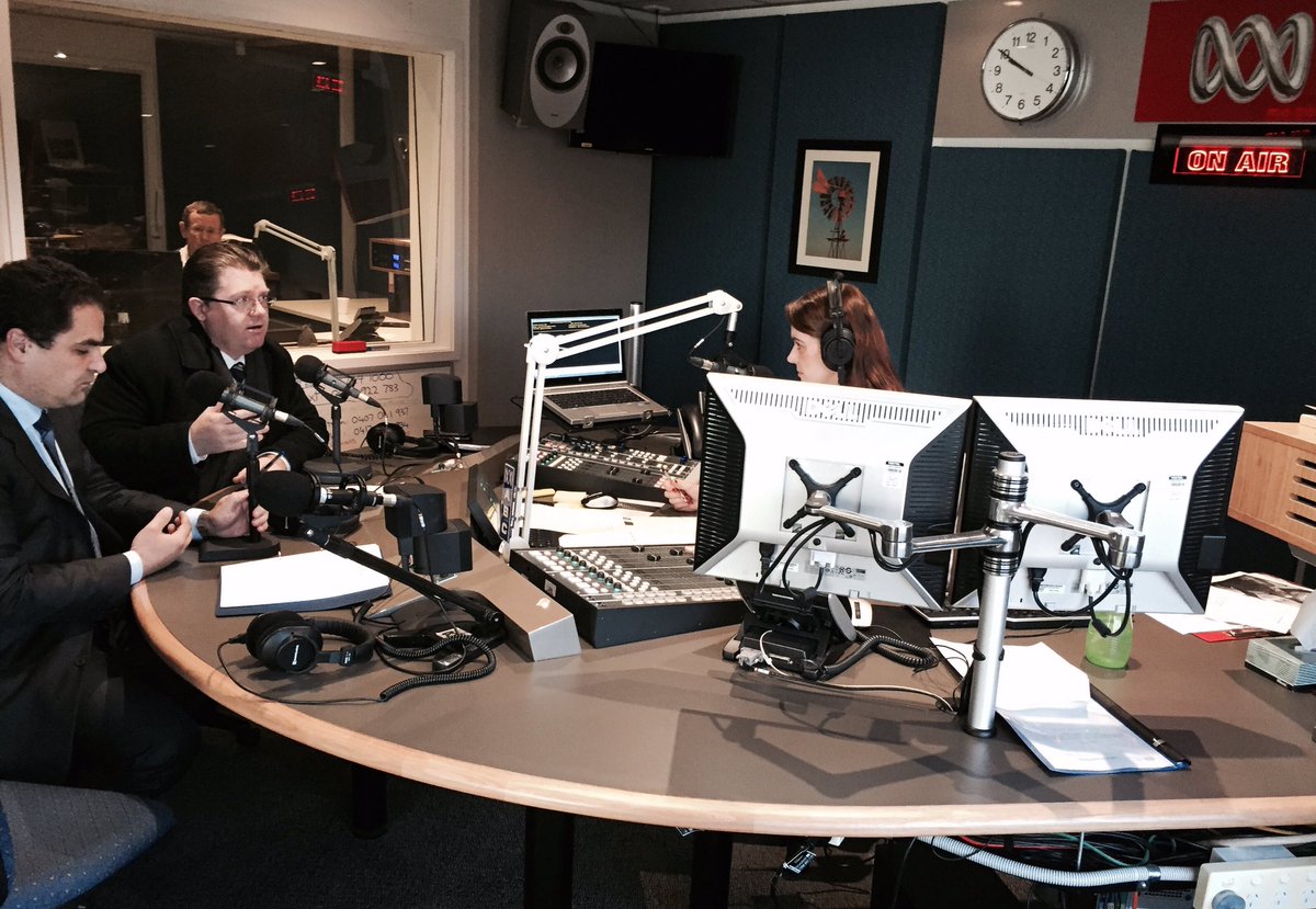 Great to talk on the Coalition's strong record in VET & for apprentices w @TonyPasin on @abcsoutheastsa this morning