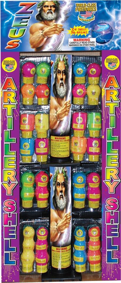 borderwar2012's tweet image. Make some thunder &amp;amp; light up the sky with ZEUS Fluorescent Artillery shells! Zeus contains 24 shells with 32 breaks!