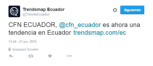 maria_solba's tweet photo. Gracias a todos por su apoyo! #FinalLEE2 fue tendencia en Ecuador @Vice_Ec @JorgeGlas https://t.co/QVtAIRd4yx