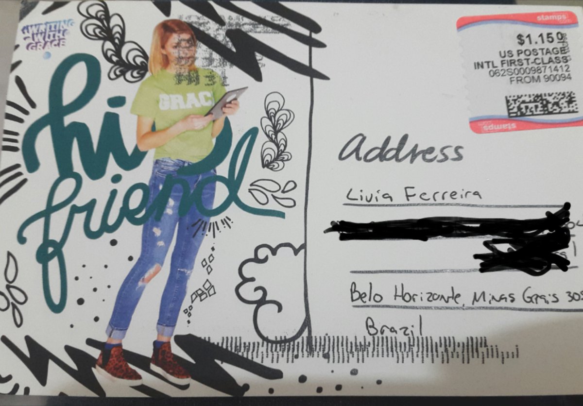 lihmf7's tweet image. Hey, @gracehelbig, look what just arrived here in Brazil! #writingwithgrace