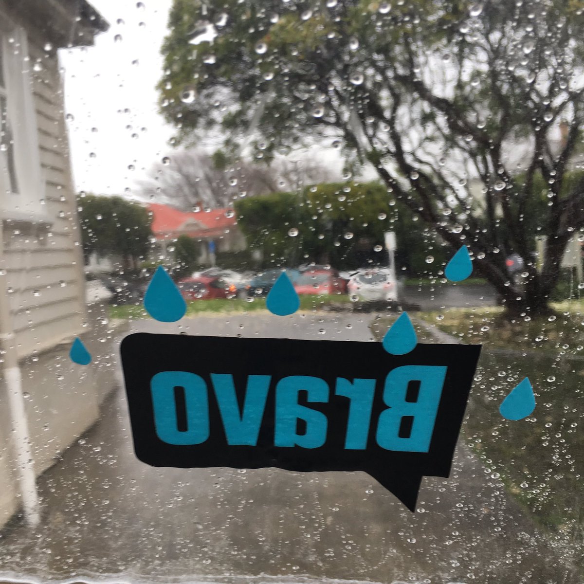 niccamreade's tweet photo. Thanks for keeping me dry today, @BravoNewZealand! https://t.co/iyqBMXBohk