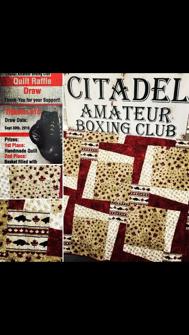 CitadelBoxing's tweet image. Raffle tickets for sale! Help support Citadel Boxing and buy one for your chance to win!